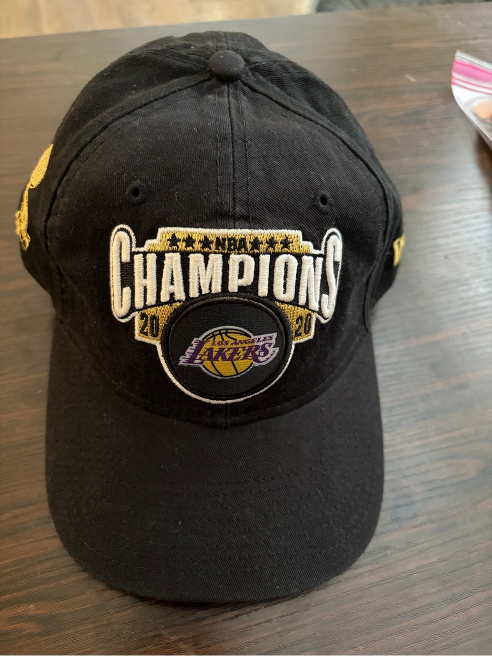 New Era Los Angeles Lakers Black & Gold Champions Cap